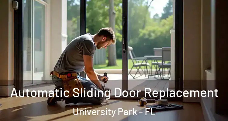 Automatic Sliding Door Replacement University Park - FL