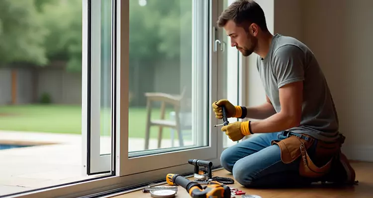 Squeaky Sliding Patio Doors in University Park, FL