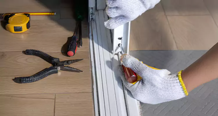 Closet Sliding Door Track Repair in University Park, FL