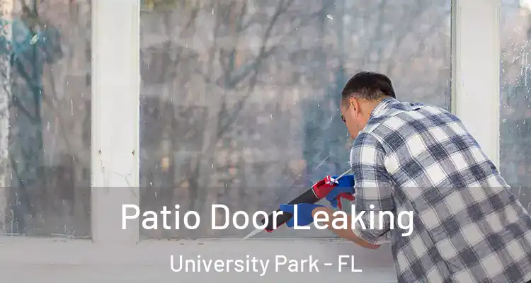 Patio Door Leaking University Park - FL